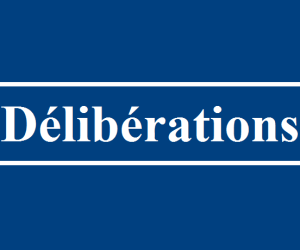 Délibération 1er semestre 2023-2024